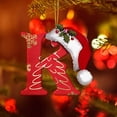 thumbnail image 3 of Christmas Tree Decorations,26 Letters Christmas Tree Decoration Pendant Christmas Tree Ornaments Personalized Diy Christmas Ornaments Christmas Decoration Xmas Tree Hanging Decor, 3 of 5