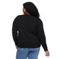 thumbnail image 3 of Lane Bryant Women's Plus Round-Neck Sweater, 3 of 6