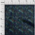 thumbnail image 2 of oneOone Silk Tabby Dark Green Fabric Abstract Dress Material Fabric Print Fabric By The Yard 42 Inch Wide, 2 of 4