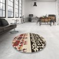 thumbnail image 4 of Ahgly Company Tapis Rectangulaire Lavable en Machine Rouge Vermillon, 3 Pieds x 5 Pieds, 4 of 7