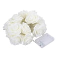 thumbnail image 1 of TanSiDing 2pcs Romantic Rose LED String Lights - Battery Operated Wedding Decor with Warm White Glow for Indoor Festive Party Decoration, 1 of 6