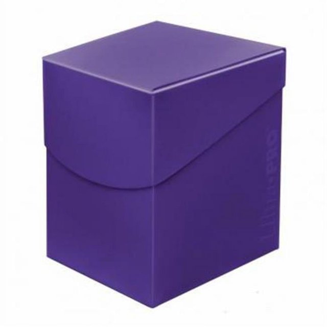 Ultra Pro ULP85692 Eclipse Pro 100 Plus Coffre de Deck - Violet Royal