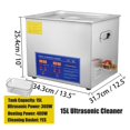 thumbnail image 2 of 3/6/10/15/22/30L Ultrasonic Cleaner Ultrasonic Device Stainless Steel With Heating Digital Timer For Glasses ,Widely Used, 2 of 7