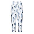 thumbnail image 4 of Birdeem Pantalon Court d'Été Décontracté pour Femme à Taille Élastique Imprimé, 4 of 5