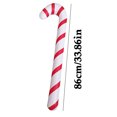 thumbnail image 2 of EGNMCR Inflatable Yard Decorations Inflatable Candy Canes Christmas Canes Balloons Outdoor Candy Canes Decoration Inflatable crutches, 2 of 5