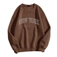 thumbnail image 1 of 2025 Femmes Décontracté Long Alien Tenue Femmes Manche Graphique T-Shirts 2TG Chandails Femmes Col Rond Chandails Molletonnés Chandail à Enfiler Femmes Chandails à Capuchon Chandails Molletonnés Hauts pour Femmes, 1 of 6