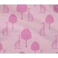 thumbnail image 4 of oneOone Cotton Flex Fabric Tree & Giraffe Block Printed Craft Fabric BTY 40 Inch Wide, 4 of 4
