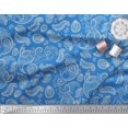 thumbnail image 3 of Soimoi Silk Fabric Paisley Block Decor Fabric Printed Yard 42 Inch Wide, 3 of 3