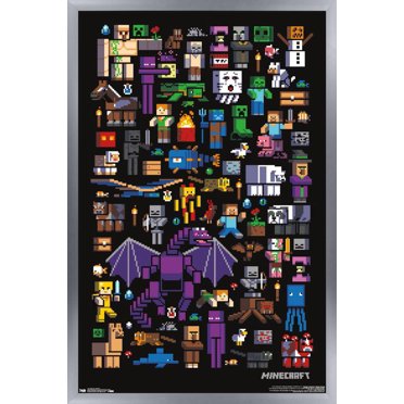 Minecraft - Mobbery Wall Poster, 22.375" x 34"