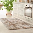 thumbnail image 4 of Bwiyojiz 23.6x15.7" Rugs & Mats Soft Rug Indoor Modern Area for Living Room, Bedroom, Home Decor, Upgraded Rectangular Polyester, Brown, Gifts for Yourself, 4 of 5