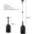 thumbnail image 2 of ORUYROP Pagaie de Kayak, Pagaie Télescopique Télescopique Télescopique Télescope Portable Bateau de Rafting Pagaie Rame Bateau de Rafting Portable Flottant Kayak Extérieur Sport Nautique, 2 of 6