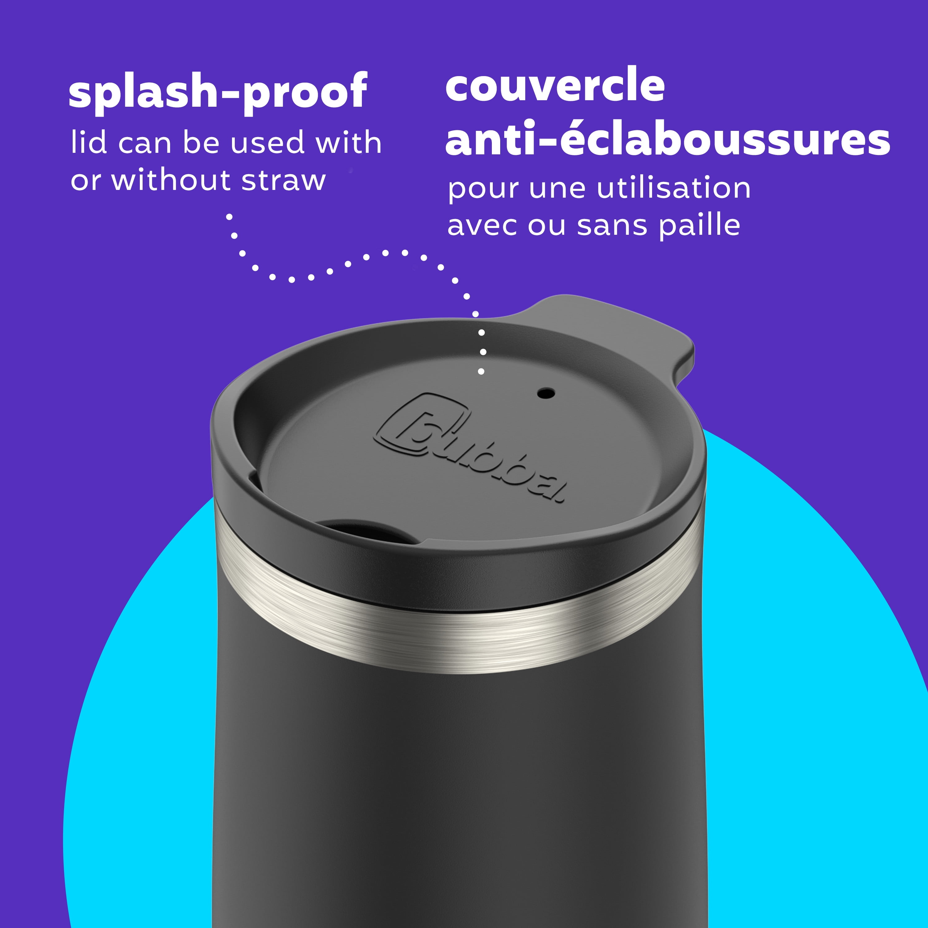 bubba Radiant Tumbler, oz ( ml), Stainless Steel Insulated Water Bottle