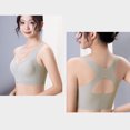thumbnail image 2 of AherBiu Plus Size Bras for Women Padded Push up High Support Comfort Soft Bralette Full Coverage Solid Color, 2 of 3