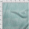 thumbnail image 3 of oneOone Rayon Sea Green Fabric Asian Dabu Craft Projects Decor Fabric Printed By The Yard 56 Inch Wide, 3 of 4