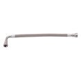 thumbnail image 2 of Russell Automotive 651121 Fuel Hose  3/8 Inch Inside Diameter; OEM Style Inlet/Outlet; Stainless Steel Braided Hose/ Anodized Clear Aluminum Fittings, 2 of 4
