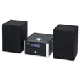 thumbnail image 4 of Jensen JBS-210 3-Piece Modern Compact Bluetooth Stereo Shelf System, CD Player, Digital AM/FM Stereo with Speakers, Aux-in, & Remote Control Included, 4 of 7