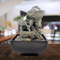 thumbnail image 2 of simhoa Tabletop Water Meditation With Lights Office Living 5, 2 of 8