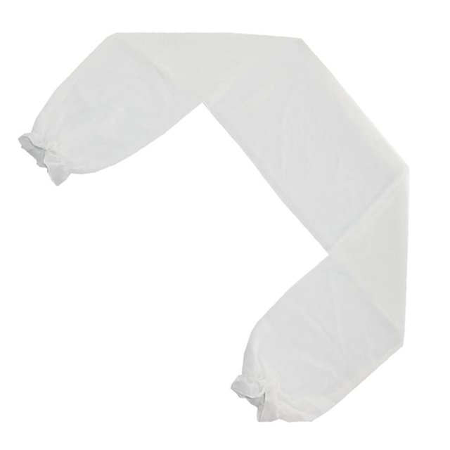 Youkk Boléro en Chiffon à Manches Longues pour Femmes, Blanc, 1 Ensemble