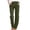 Army Green, variant on Ltctricy Women's Straight Leg Jeans Business Casual High Waisted Stretchy Pull on Work Pants Loose Trendy Pants with Pockets(Blue,XX-Large)