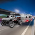 thumbnail image 4 of Mini Camion Monstre Rc, Mini Voitures Rc pour Enfants, Camion Monstre à l'Échelle 1:64 Voiture Télécommandée avec Lumières Télécommande 2,4 GHz Camion Semi-Remorque Rc avec Remorque, Mini Camion Monstre en Alliage Rc pour Cadeaux pour Enfants, 4 of 9