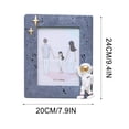 thumbnail image 4 of Family Photo Frame With Astronaut Figurine Table Decor For Birthday Party 8 in x 10 in, 4 of 5