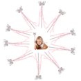 thumbnail image 2 of 10PCS Fairy Wand Ribbon Butterfly Magic Princess Wand Costume Wand for Kids, 2 of 7