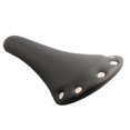 thumbnail image 2 of LEFU for Rivet PU Leather Bike Saddle Fixed Gear Bicycle Seat Comfortable Cycling for Track Bike Fixie Bicycle Black 28cm Length 16cm Rear Width, 2 of 9