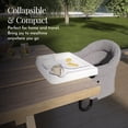 thumbnail image 4 of Chaise de table confortable Evolur Clamp On, grise, 4 of 6