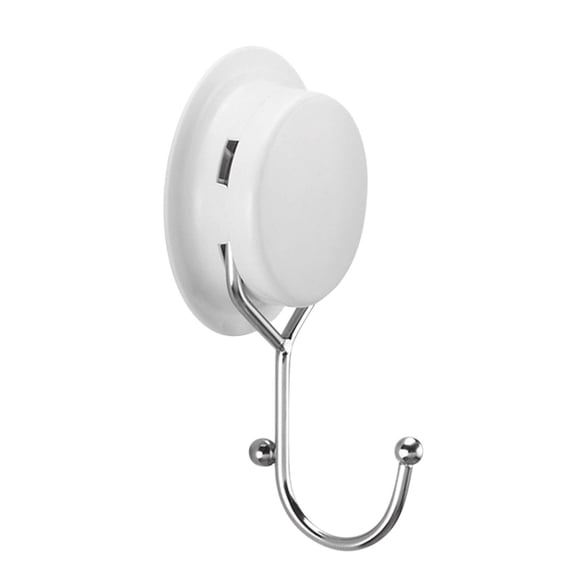Crochets en Acier Inoxydable pour Vêtements – Cintre de Cuisine et de Salle de Bain Sans Perçage à Adhésif Fort avec Ventouse à Vide, 5.1 Po x 2 Po x 3 Po