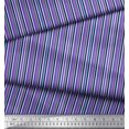 thumbnail image 3 of Soimoi Silk Fabric Vertical Stripe Print Fabric by Yard 42 Inch Wide, 3 of 5