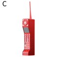 thumbnail image 4 of Bar Retro Telephone Model Metal Vintage Classic Brick Props Photography Fashioned Mobile Phone Crafts Old Decora Cell X8R3 Phone, 4 of 4