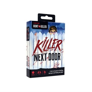 Hunt A Killer: Killer Next Door – Social Deduction Card Game for Families and Adults, Fast-Paced Mystery Game for 3–6 Players, Ages 10+