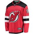 thumbnail image 3 of Dawson Mercer New Jersey Devils NHL Fanatics Breakaway Home Jersey, Small, 3 of 3