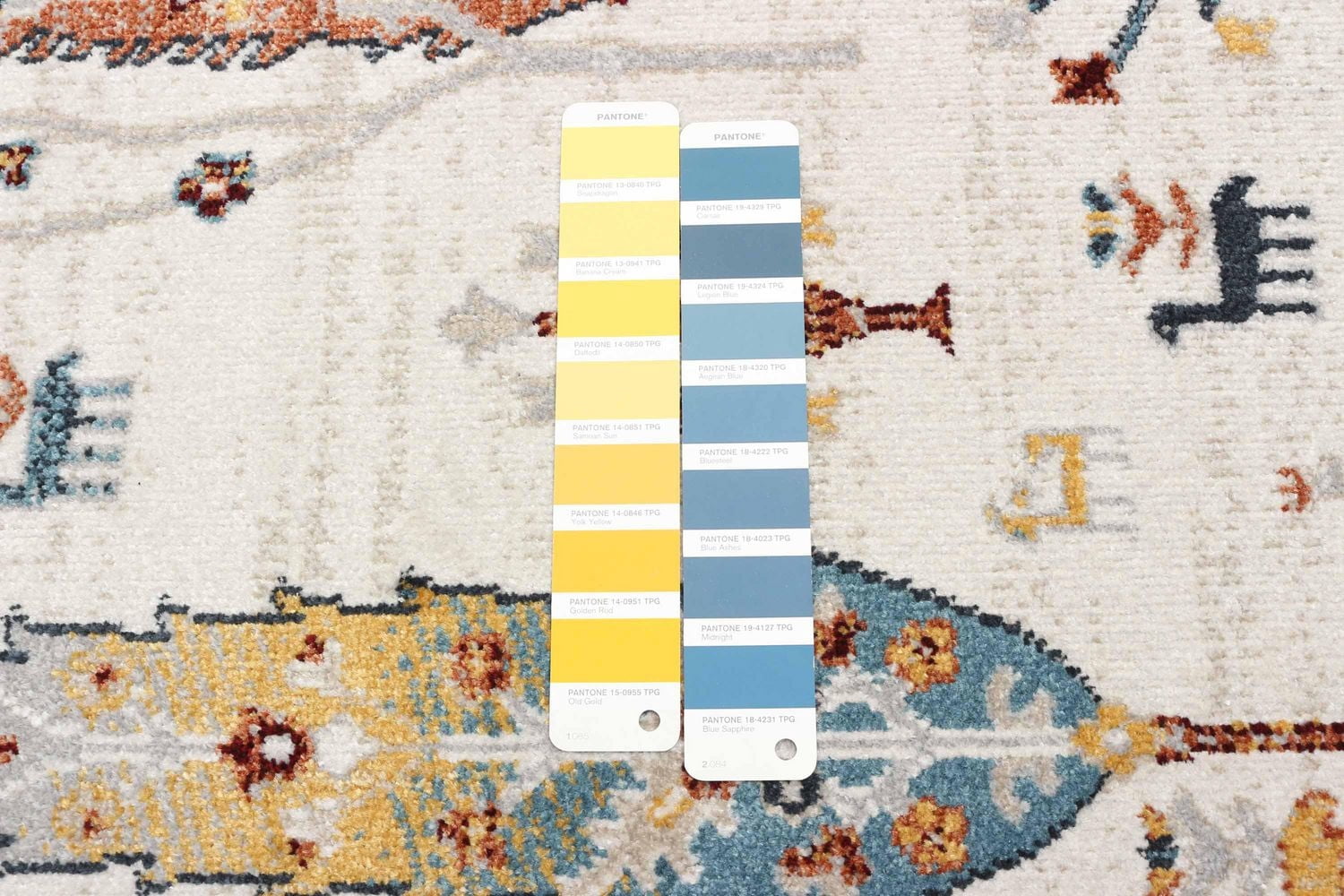 Tapis Lavable ECARPET Boho Chic pour Chambre, Salon, Chambre d'Enfant