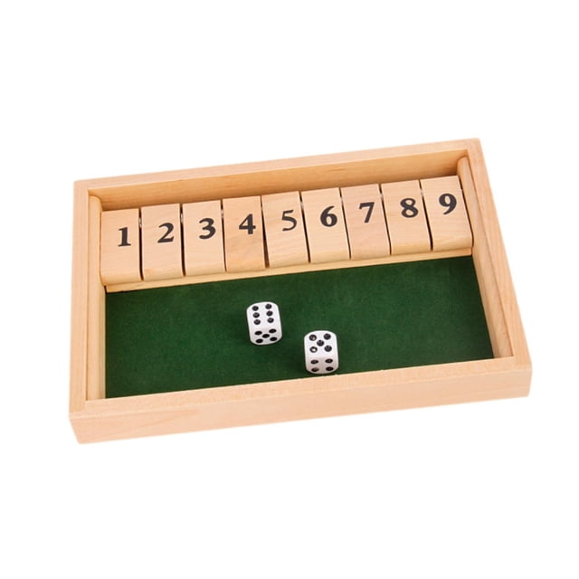 Milaget Flip Game Learning Toy Leisure Drinking Props Practical Wooden Drinking Game