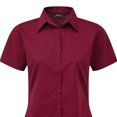 thumbnail image 2 of Premier Blouse en Popeline à Manches Courtes / Chemise de Travail Unie, 2 of 3