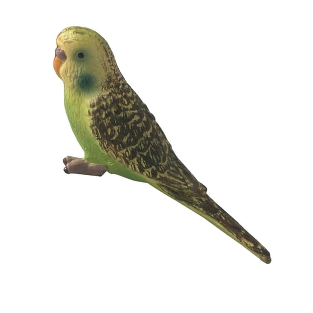 S SERENABLE Simulation Bird Figures Animal Model Toys Home Decor Props - Parrot#1 Parrot 1
