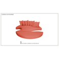 thumbnail image 2 of Covers for Sun Bed Cushions in Tangerine, 2 of 3