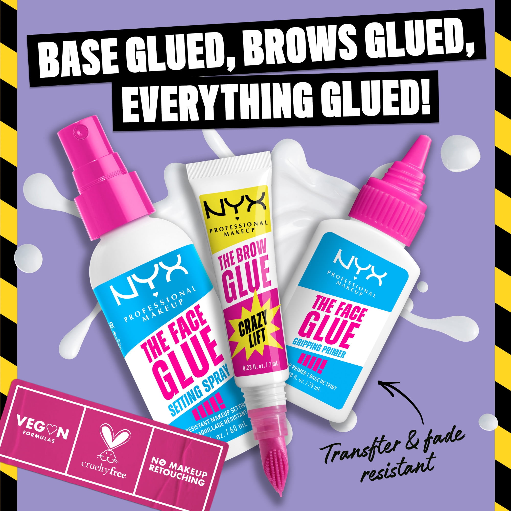 NYX Professional Makeup Gel à sourcils The Brow Glue Crazy Lift