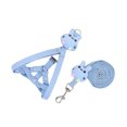 thumbnail image 2 of ruzhgo Leashes Tow Adjustable Animal Rope Traction Cute Lifelike Interesting Chest Strap Leash Teddy Cable Long-Lasting Blue Blue S, 2 of 6