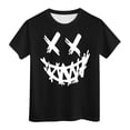 thumbnail image 4 of TZEWGL Cute Graphic Printed Short Sleeved Crewneck Solid Color Shirt For Kid Clothes For Kids size 4-5T, 4 of 4