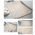 thumbnail image 1 of Bigersell Bath Rugs Clearance Soft & Non-Slip Bath Mat, Water Absorbent and Machine Washable Bath Carpet Rug for Shower Bathroom Floor Rugs Bathroom Rug Beige, 1 of 2
