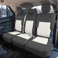 thumbnail image 2 of Pour 2020-2024 Ford Explorer Base FH Group Housses de Sièges d'Auto sur Mesure en Néoprène Résistantes à l'Eau - 2e Rangée Beige, 2 of 6