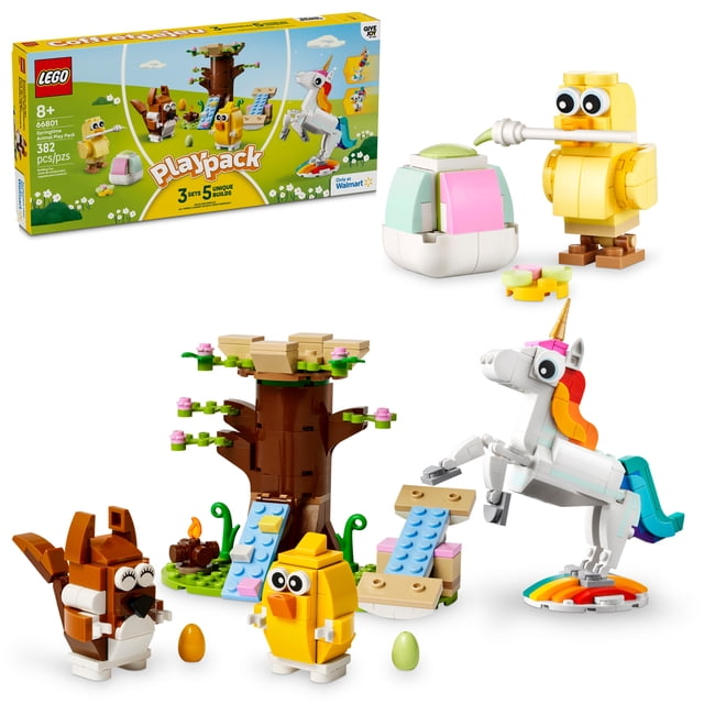 LEGO Creator Ensemble de jeu Animaux du printemps 66801 Ensemble de construction (382 pièces)