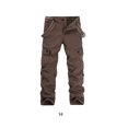 thumbnail image 3 of maskred Cargo Pant Large Application Respirant et Confortable en Coton Grande Poche Espace Café 34, 3 of 6