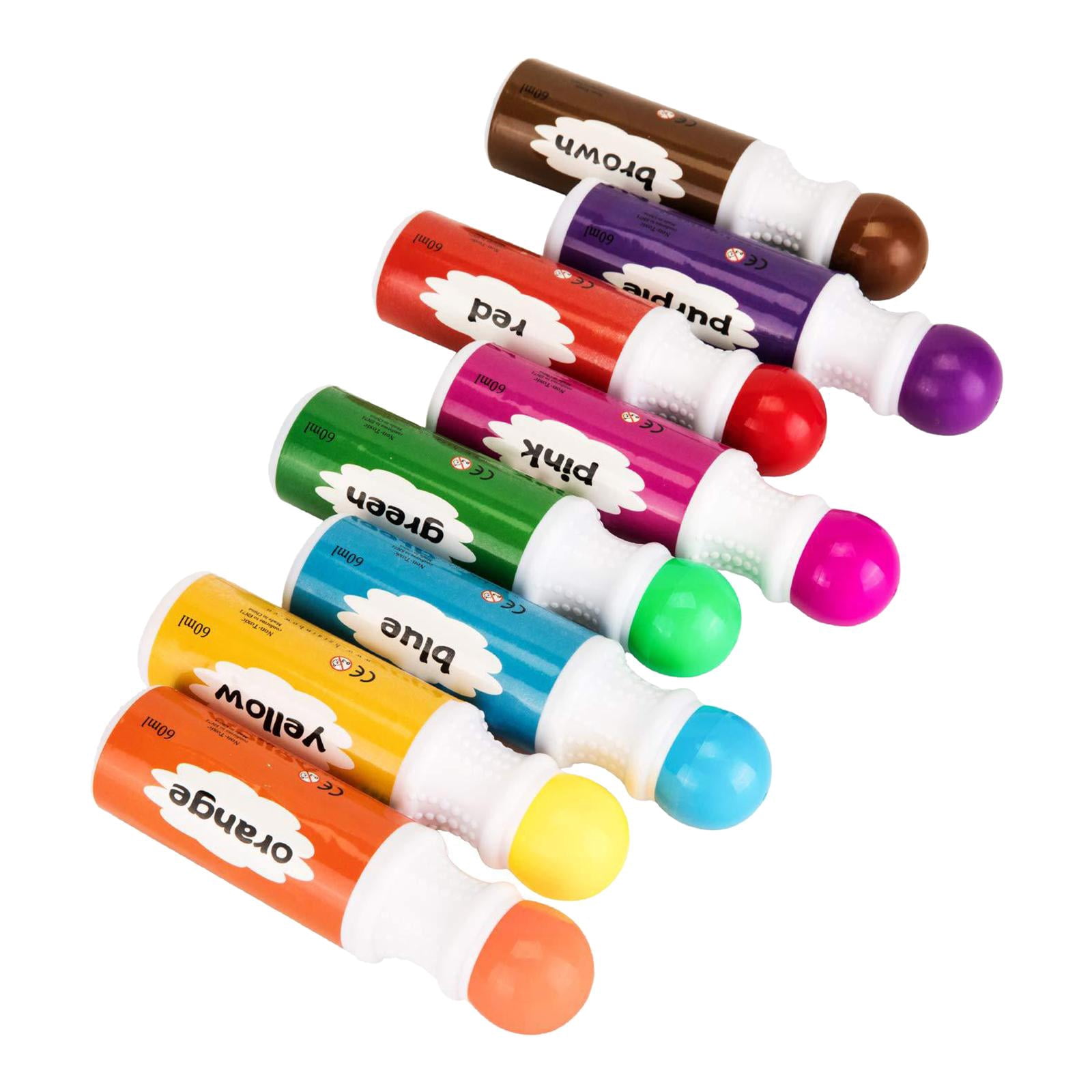 yuksok 8-Pack Washable Dot Markers / Bingo Daubers Dabbers Kids / Toddlers / Preschool