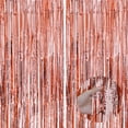 thumbnail image 1 of 1pcs Set 9.8ft Gold Aluminium Foil For Birthday Party Photo Backdrop Fringe Curtain Tinsel Curtain Backdrop Streamers Party 1pcs Set 9.8ft Gold Aluminium Foil Photo Backdrop For Birthday Party Stream, 1 of 8