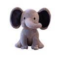 thumbnail image 1 of SUNSIOM Jouets Duveteux pour Enfants, Poupée en Peluche Multicolore en Forme d'Éléphant, 1 of 6