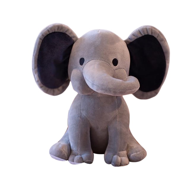 SUNSIOM Jouets Duveteux pour Enfants, Poupée en Peluche Multicolore en Forme d'Éléphant