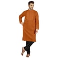 thumbnail image 1 of Atasi Ensemble Kurta-Pyjama Indien Uni pour Hommes Col Mandarin Kurta Décontracté Longue Tenue, 1 of 7